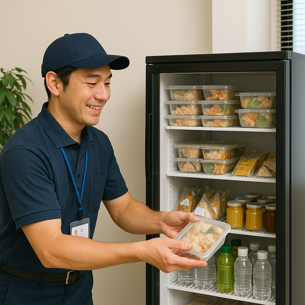 全国対応の社食サービス|設置も補充もスタッフにおまかせ!