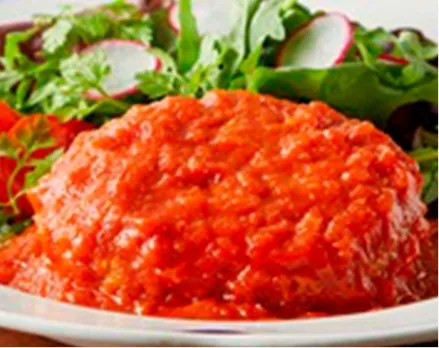 レンジ用トマト煮込みハンバーグ
