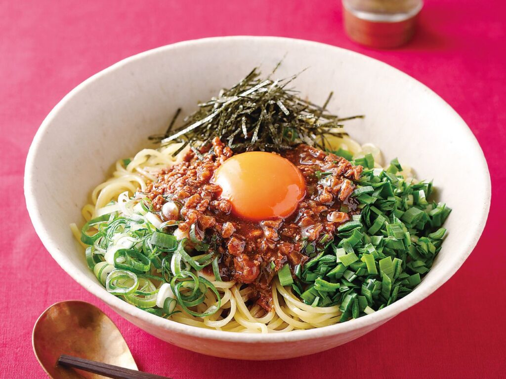 台湾まぜそば,設置型社食,人気メニュー,おすすめ,会社,食事,健康経営,オフィスプレミアムフローズン